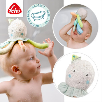 Bathing toy octopus
