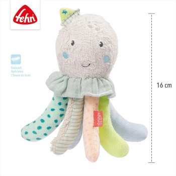 Bathing toy octopus