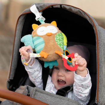 Activity owl with clamp