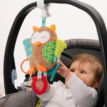Activity owl with clamp