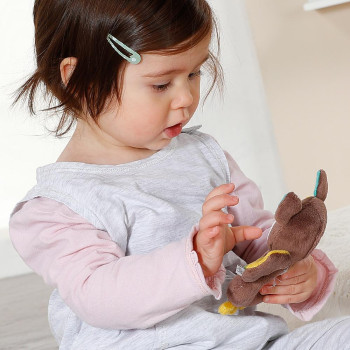 Soft ring rattle bat