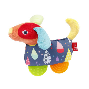 Grabber dog with teether