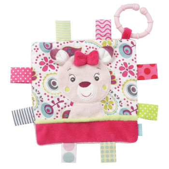Crinkle toy babydeer with ring
