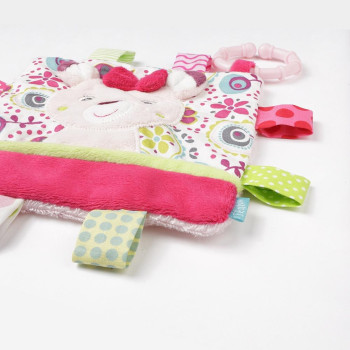 Crinkle toy babydeer with ring