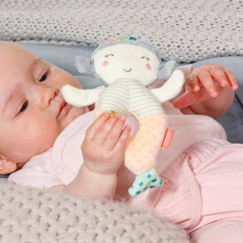 Soft ring rattle mermaid