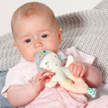 Soft ring rattle mermaid