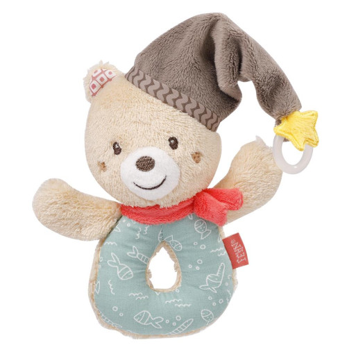 Soft ring rattle bear