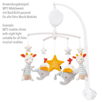 MP3 mobile chime with light