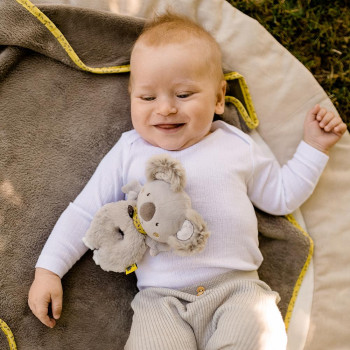 Soft ring rattle koala