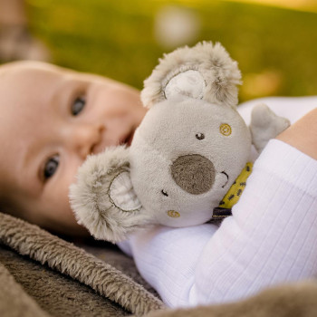 Soft ring rattle koala