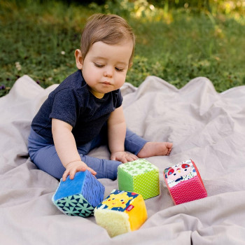 Set of 4 cubes COLOR Friends