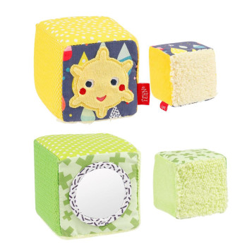 Set of 4 cubes COLOR Friends