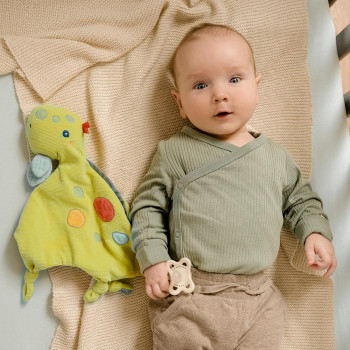 Comforter handpuppet dino