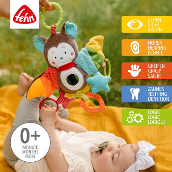 Activity bat with ring