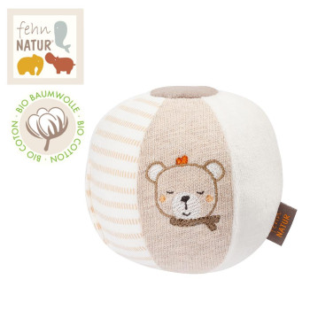 Soft ball donkey & teddy NATUR
