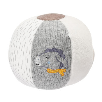 Soft ball donkey & teddy NATUR