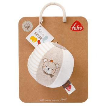 Soft ball donkey & teddy NATUR