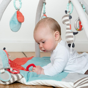 3-D activity quilt hippo