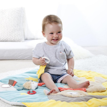 3-D activity quilt Bruno